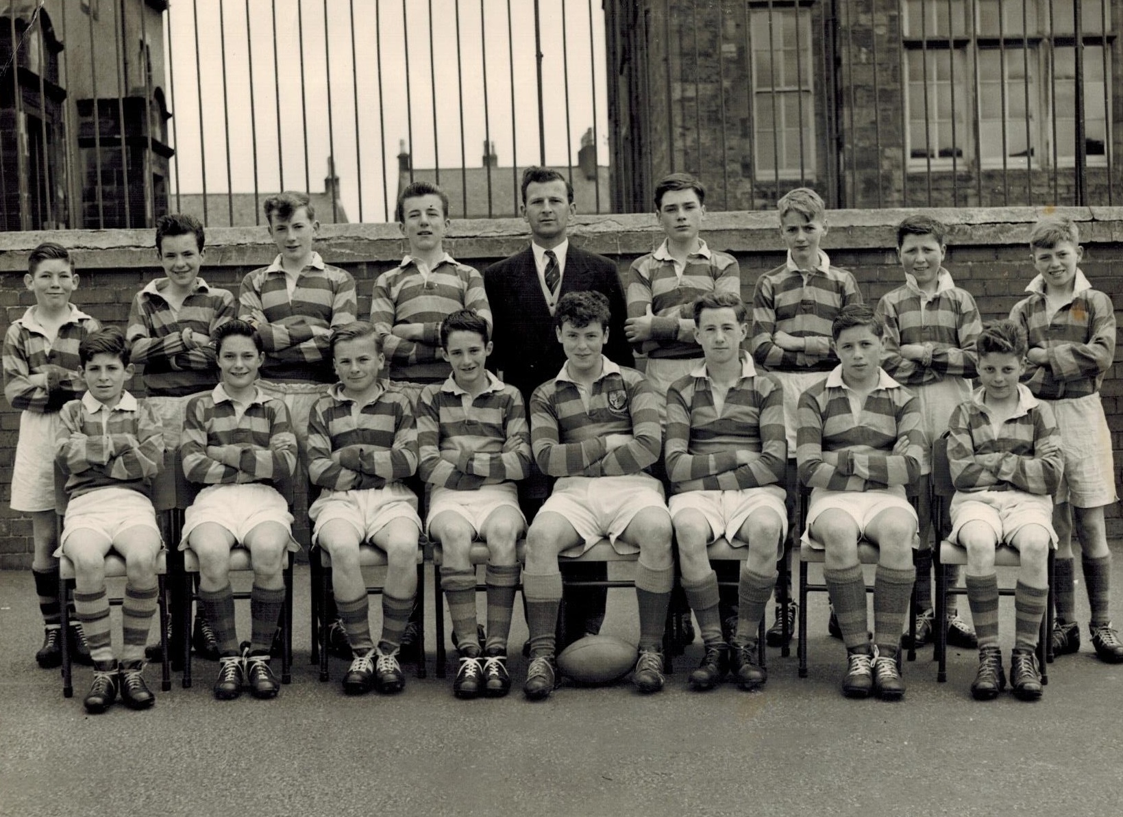 1957 Dalry High 2nd yr Rugby XV